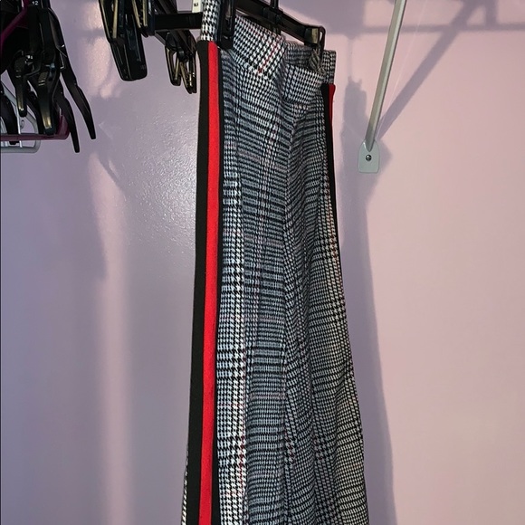 Ultra Flirt Trendy Striped Pants - Picture 2 of 3